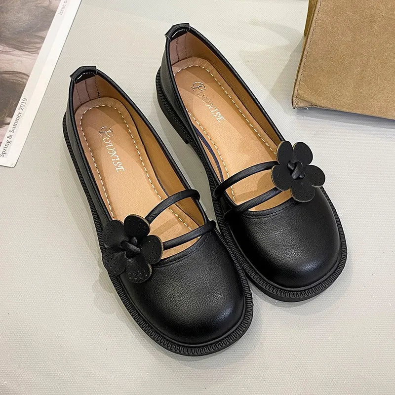 New Women Heels Mary Janes Platform Lolita Shoes Vintage Low-heel Pumps Women's Japanese Style High Heel Shoes for Women