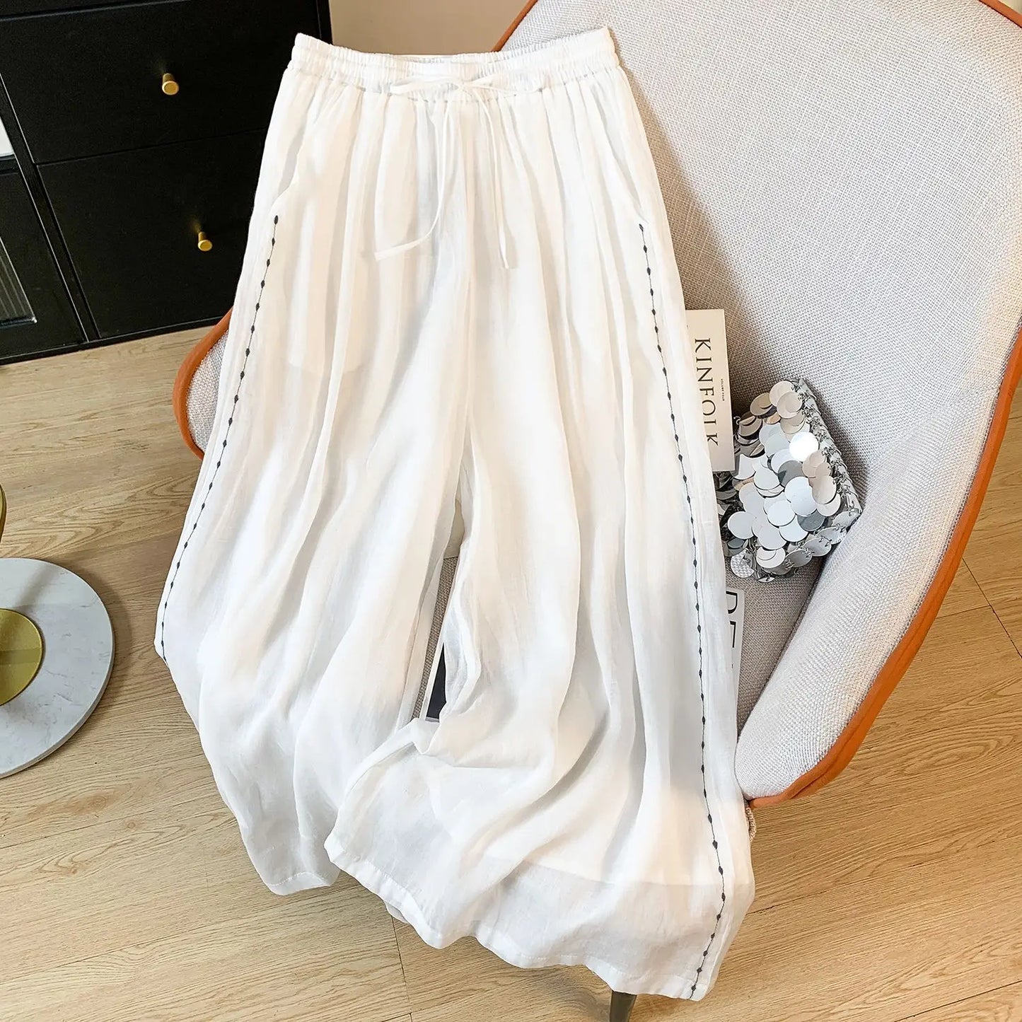 Plus Size Women's Casual Comfortable Women's Clothing Loose Cotton Linen Office Lady Fashion New Arrival Trendy