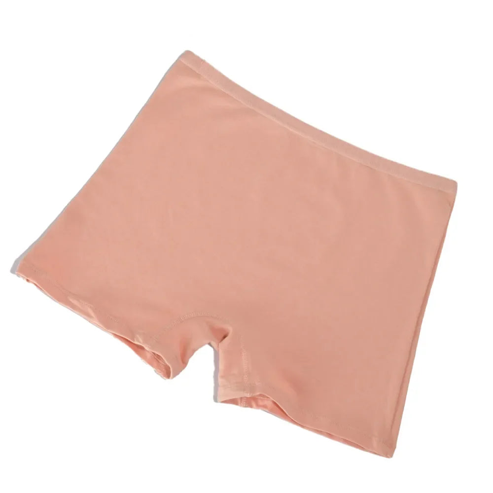 Women Safety Panties Boxer Shorts Female Ladies Traceles Underwear Woman Underpants Panty Pants Black Beige Protective Boyshorts