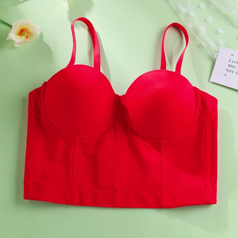 2024 New French Beige Black Red White Bras Sexy Push Up Lolita Style Underwear For Women ABC Cup Lingerie