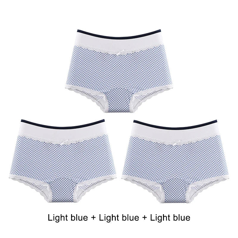 Cotton Boxer Briefs for Women Sexy Panties Set Pack Plus Size Panties Women's Boxers Lace Underwear Lingerie Underpants Seamless