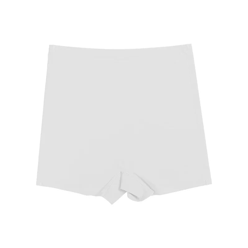 New Design Ladies Seamless Ice Silk Solid Biker Shorts Boxer Short Leggings Sports Yoga Pants Women's Shorts Panties T1584