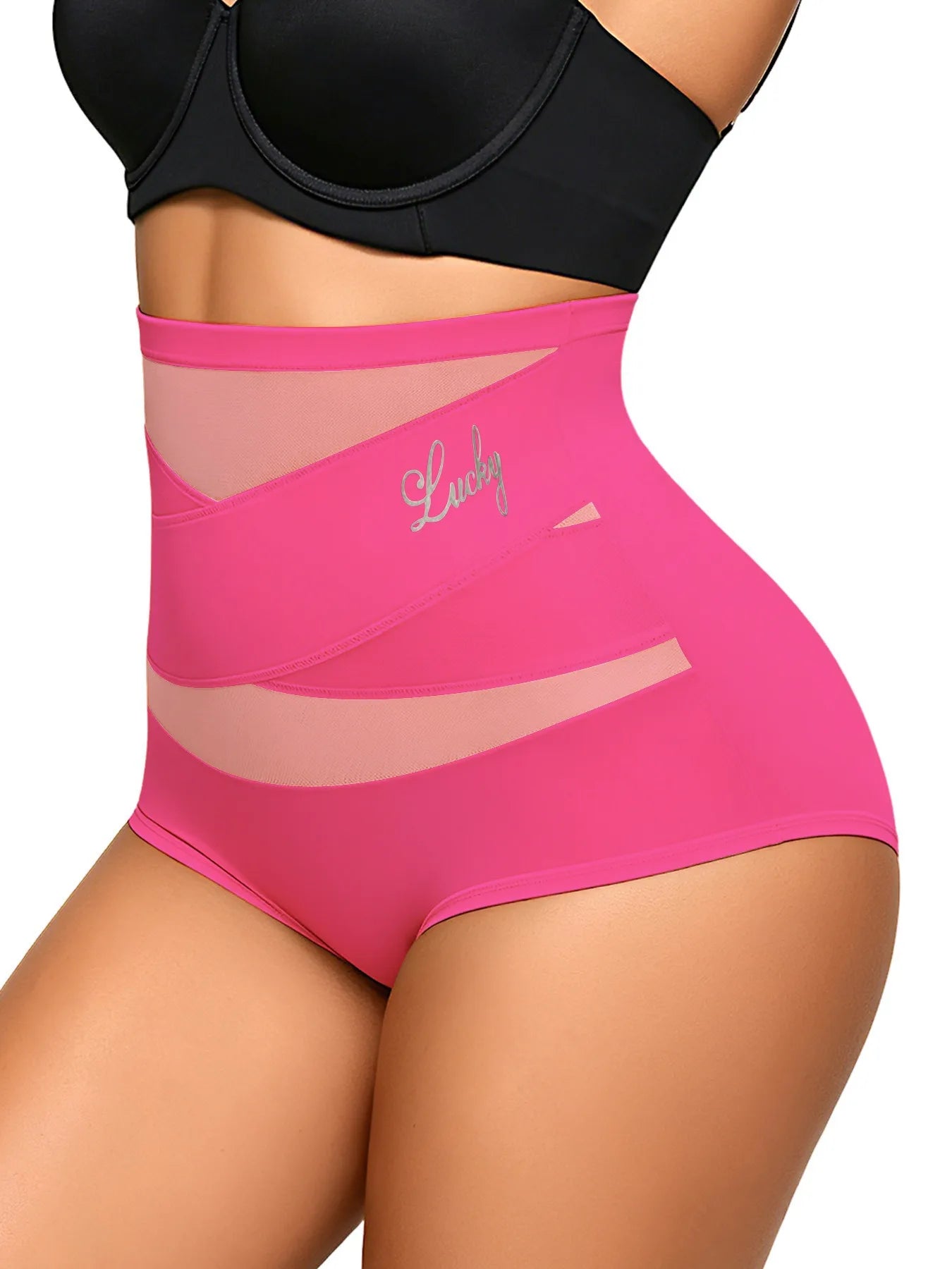 High Waist Tummy Control Shapewear for Women Plus Size Butt Lifting Body Shaper Underwear