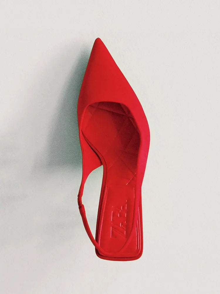 2024 Fashionable Pointed Toe Stiletto Heel Shallow Mouth New Sandals Summer Sexy Elegant Casual Stiletto Women's Shoes NO:M05