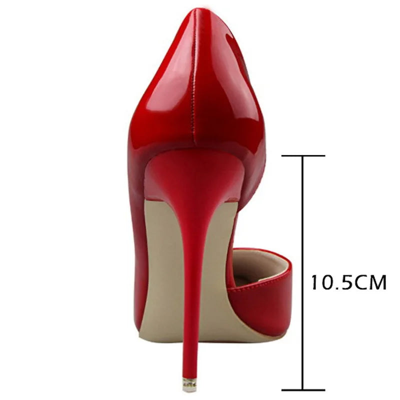 BIGTREE Shoes Patent Leather Heels 2026 Fashion Woman Pumps Stiletto Women Shoes Sexy Party Shoes Women High Heels 12 Colour