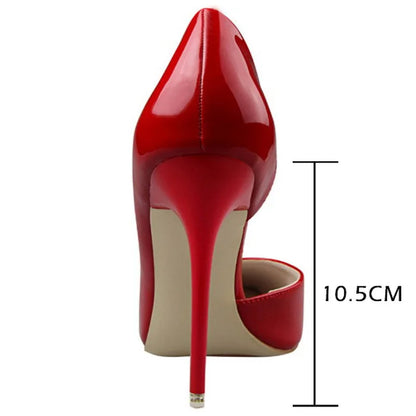 BIGTREE Shoes Patent Leather Heels 2026 Fashion Woman Pumps Stiletto Women Shoes Sexy Party Shoes Women High Heels 12 Colour