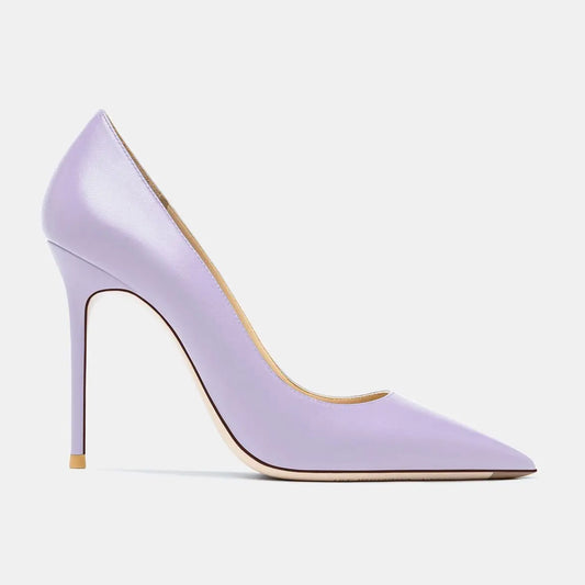 Women Shoes 2025 Luxury Pumps Shoes for Women Real Leather High Heels Fashion Party Evening Dress Pointed Toe Ladies Shoes Women