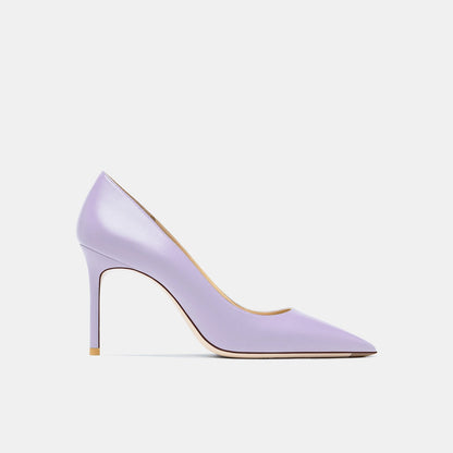 Women Shoes 2025 Luxury Pumps Shoes for Women Real Leather High Heels Fashion Party Evening Dress Pointed Toe Ladies Shoes Women