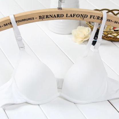 Sexy Womens Lingerie Small Breasts Deep V Brassiere Support Bra Underwired Bralette Padded Bh Top 28-36 AA A B Cup