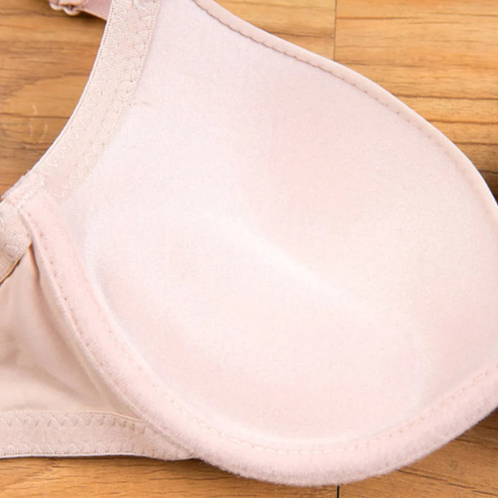 Sexy Womens Lingerie Small Breasts Deep V Brassiere Support Bra Underwired Bralette Padded Bh Top 28-36 AA A B Cup