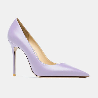Women Shoes 2025 Luxury Pumps Shoes for Women Real Leather High Heels Fashion Party Evening Dress Pointed Toe Ladies Shoes Women