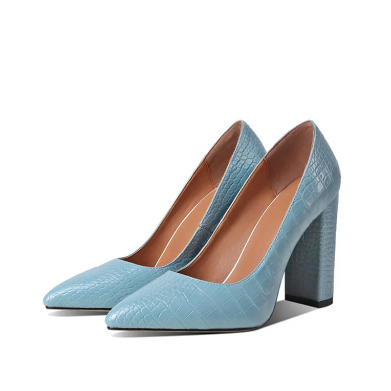 MORAZORA 2024 Big Size 34-43 Party Wedding Shoes Summer Shallow Elegant Women Pumps Fashion Pointed Toe High Heels Ladies Shoes