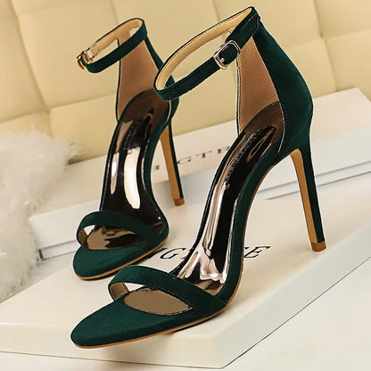 BIGTREE Shoes Summer Women Sandals Sexy Stiletto Heels Sandals Ladies Shoes High Heels 2026 New Heeled Sandals Lady Sandals