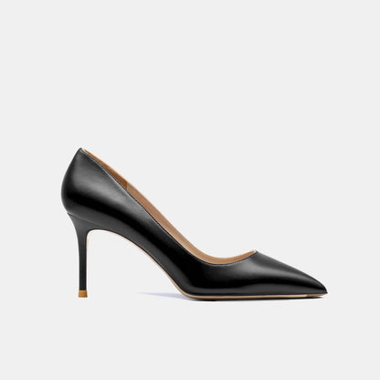 Women Shoes 2025 Luxury Pumps Shoes for Women Real Leather High Heels Fashion Party Evening Dress Pointed Toe Ladies Shoes Women