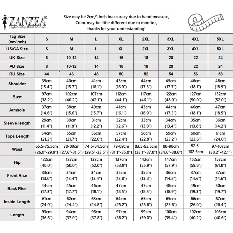 ZANZEA Women's Loose Pant Sets Collared Short Sleeve Tops & Wide Leg Pants 2 Pieces Suits Daily Casual Solid Color 2pcs Outfits