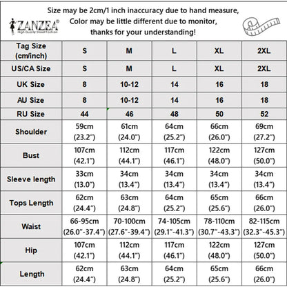 ZANZEA Women Casual Loose Pant Sets V-Neck Long Sleeve Blouse & Wide Leg Pant 2 Piece Matching Sets Autumn Daily Wear Co-ords