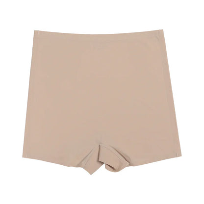 New Design Ladies Seamless Ice Silk Solid Biker Shorts Boxer Short Leggings Sports Yoga Pants Women's Shorts Panties T1584