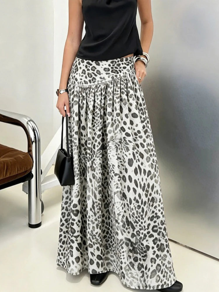 ByeMyLove Zebra Print Wide Leg Trousers Loose Women Pant Leopard Print Pant Streetwear Harem Trousers For Women