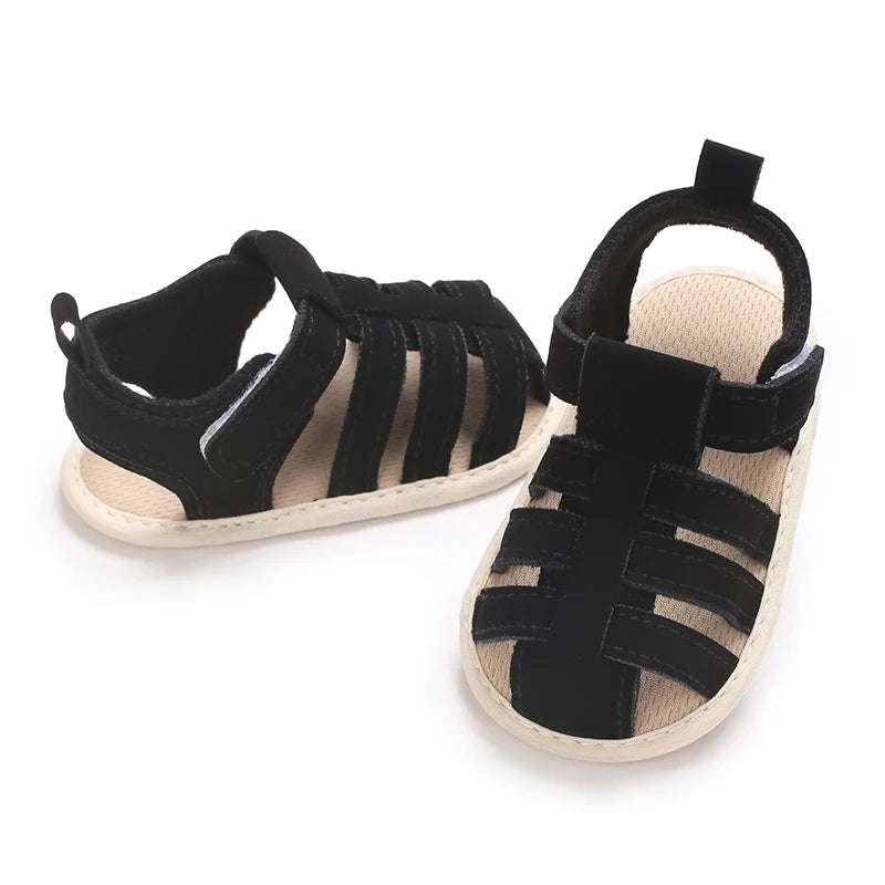 Summer Baby Shoes Walking Shoes 0-1 Year Old Male and Female Baby Walking Shoes Roman Sandals