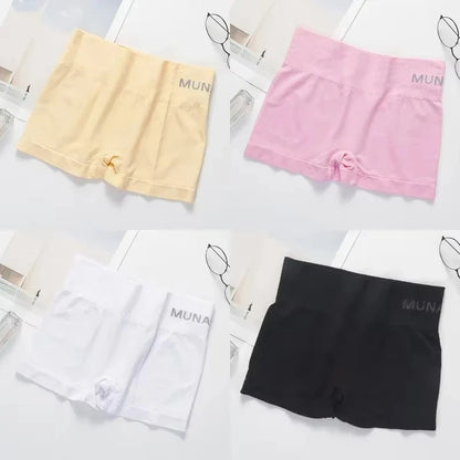 1/4Pcs Women's Seamless Safe Short Short Tight for Women Safety Pants Under Shorts Women Legging Shorts Style Boxer String Femme