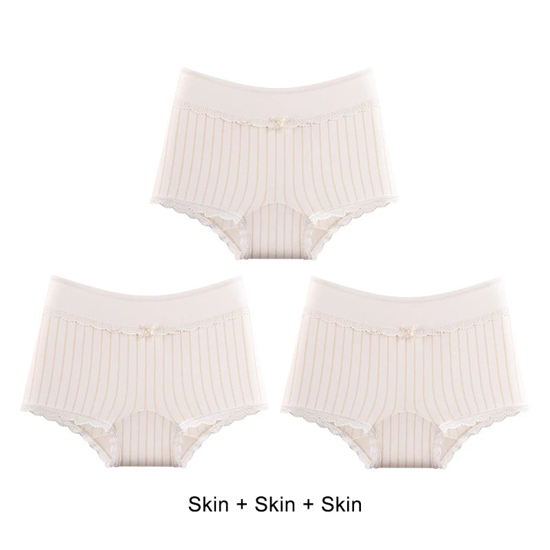 Cotton Boxer Briefs for Women Sexy Panties Set Pack Plus Size Panties Women's Boxers Lace Underwear Lingerie Underpants Seamless