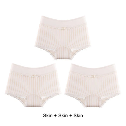 Cotton Boxer Briefs for Women Sexy Panties Set Pack Plus Size Panties Women's Boxers Lace Underwear Lingerie Underpants Seamless
