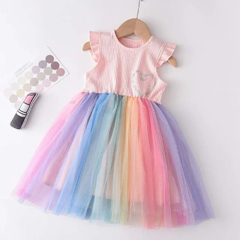 Girl Dress New New Summer Cotton Children Clothing Sleeveless Toddler Princess Kids Dresses for Girls Clothes Embroidery Dress