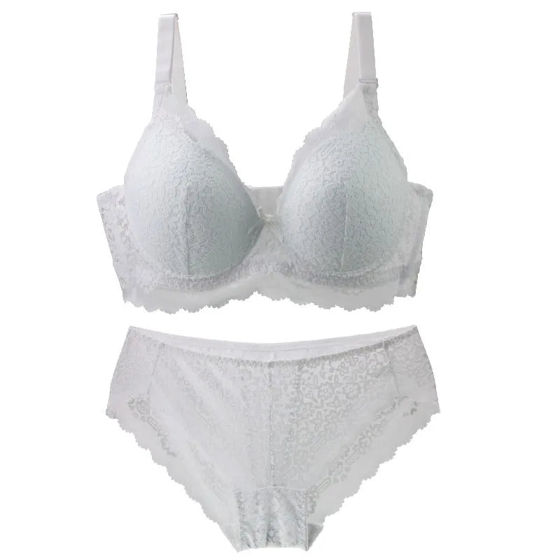 2027New Thin Mode Push Up Bra Sets 34/75 36/80 38/85 40/90 42/95 44/100 BCDE Underwear For Women Lingerie