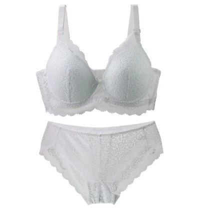 2027New Thin Mode Push Up Bra Sets 34/75 36/80 38/85 40/90 42/95 44/100 BCDE Underwear For Women Lingerie
