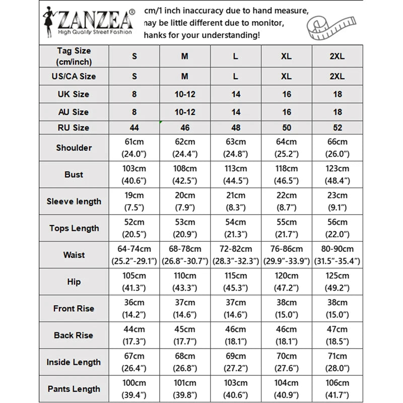 ZANZEA Women's Minimalist 2 Piece Sets Elegant Stand Collar Short Sleeve Blouse & Wide Leg Pant Suits Casual Pant Sets Outfits