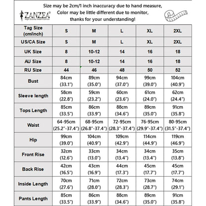 ZANZEA Women Minimalist Pant Sets Autumn Turtleneck 3/4 Sleeve Asymmetrical Hem Blouse & Pant 2pcs Sets Brushed Knit Co-ords