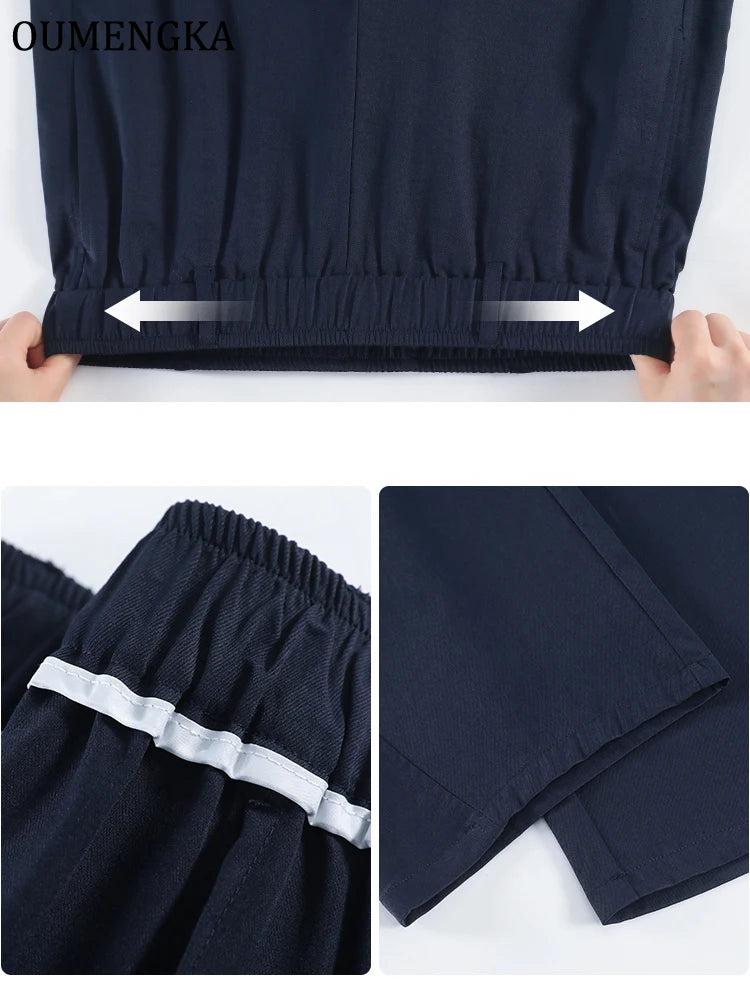 Women Cotton Linen Casual Pants 2026 Summer New High Waist Pleated Wide Leg Ankle Chic  Pants Easy Wear Quality  Trousers