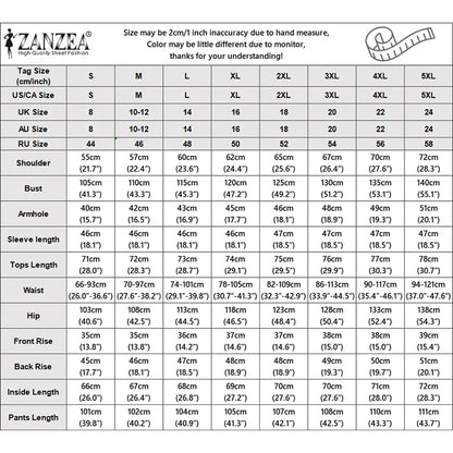 ZANZEA Women Twill Pant Sets Loose Lantern Sleeve Shirt & Elastic Waist Pant 2 Piece Sets 2026 Autumn Casual Daily Wear Co-ords