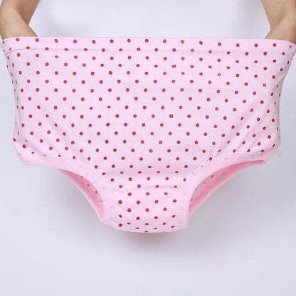 1pcs Pure Cotton Women Panties Large Size High Waist Underwear Briefs Mother Breathable Comfort Panty Plus Size Female Lingeries