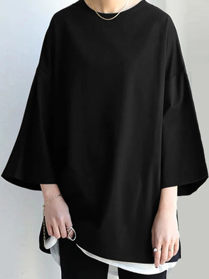 ZANZEA Spring Fashion Solid Tops Women Long Sleeve Loose Blouse Female Work OL Blusas Shirt Casual Tunic Pullover Chemise 2024
