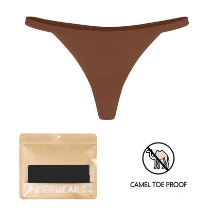Camel Toe Concealer No Show Panties Seamless Camel Toe Hider Workout Underwear Invisible Cameltoe Proof Thong