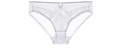 French Lace Push Up Lingerie Set Damen Thin Underwire Bra Sheer Mesh Ruched Chemise Soft Petite Small Bust Ladies S-XL