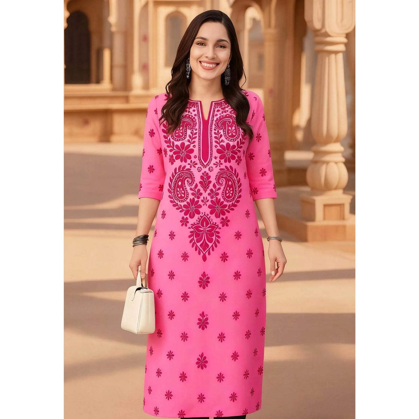 Muslim 2026 Kurt Women's Fashionable And Comfortable Dress With Straight Tube Casual Multiple Designs Islamic Women Clothing