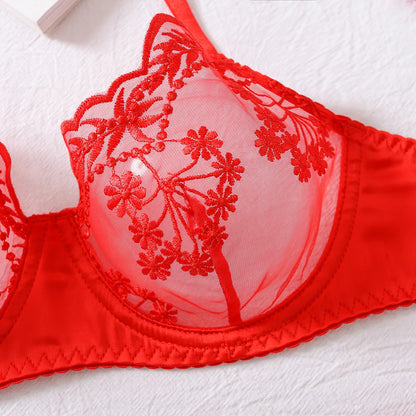 Sexy Erotic Lingerie Women Bra Panty Garters 3pcs See Through Lingerie Sets Sexy Women's Underwear Set Female Sexy Costumes Sets