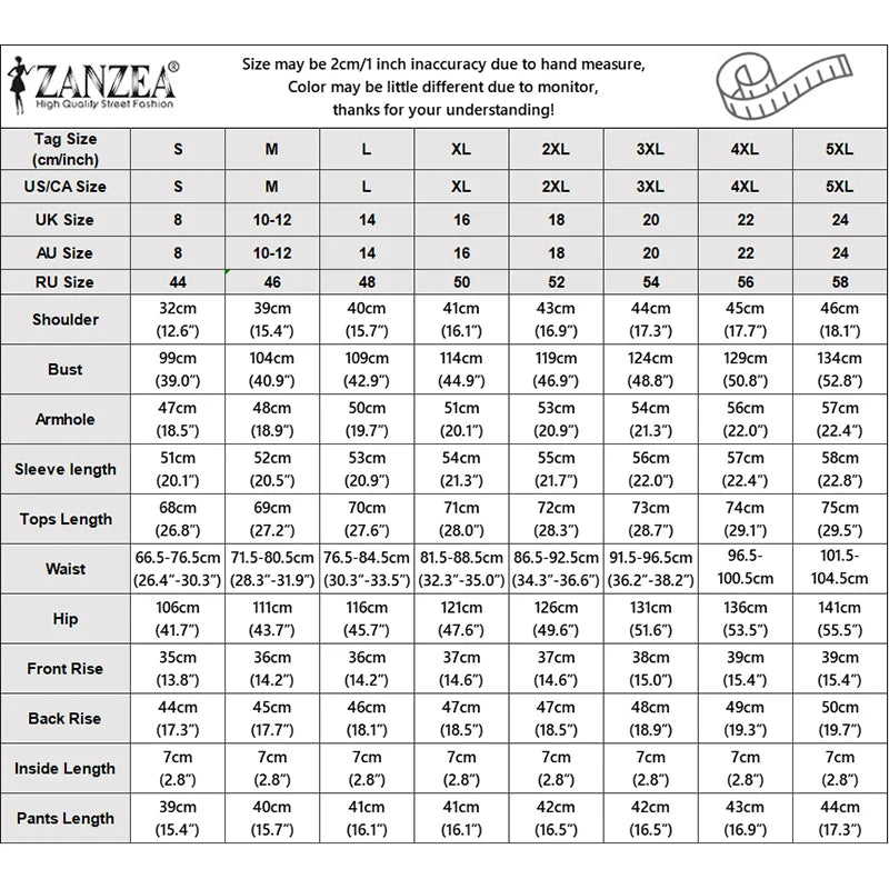 ZANZEA Women's Casual Short Sets Summer 3/4 Lantern Sleeve Contrast Trim V-Neck Shirt & Elastic Waist Shorts 2pcs Suits Outfits