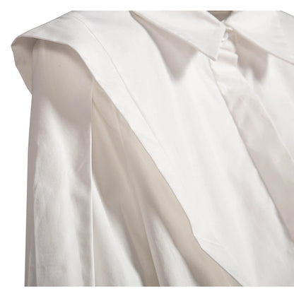 2024 Summer New Casual Turn-down Collar Ruffles Solid Women's  Blouses Lady Sweet office Long Sleeve Single Breasted Shirts Top
