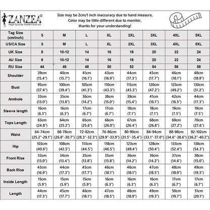 ZANZEA Fashion Summer 2 Piece Sets V Neck Short Sleeve Blouse Short Sets Women Casual Striped Outfits Holiday Tracksuit Oversize