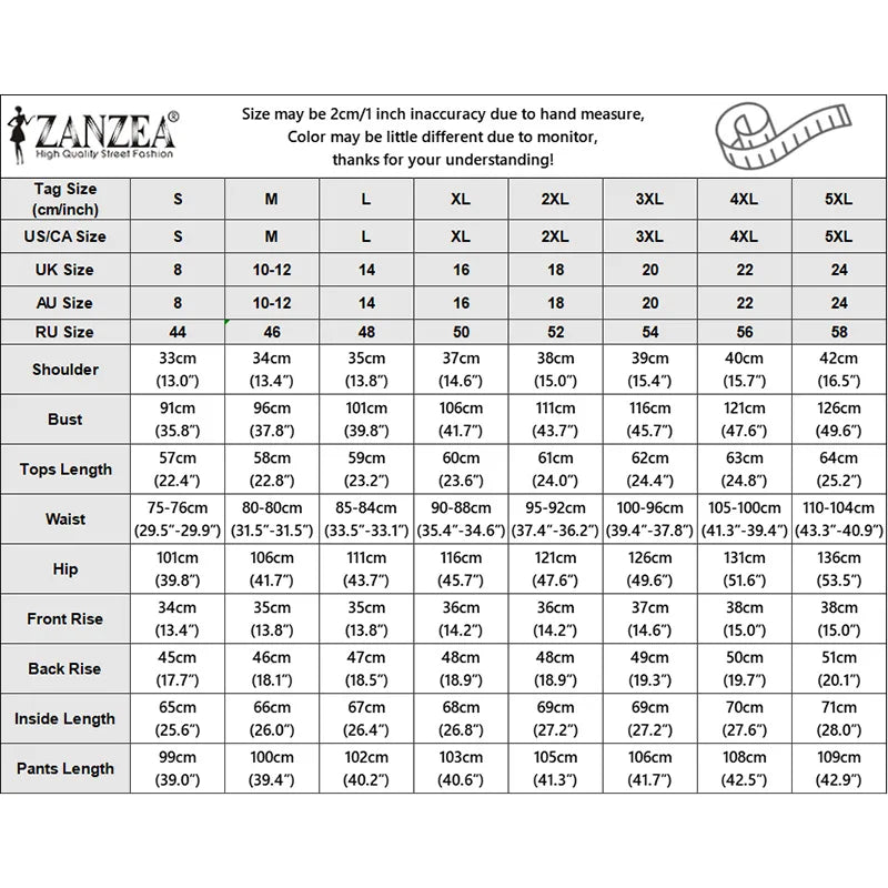 ZANZEA Fashion O Neck Sleeveles Tanks Tops Pants Sets Summer Women Matching Sets Irregular Buttons Up Blouse Trousers OL Outfits