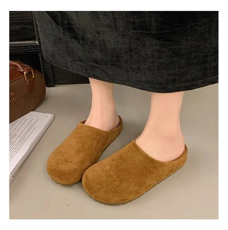 Spring Energy Boken Clogs for Women Closed Toe Thick Sole Memory Foam Insole Non Slip Lightweight Summer Daily Footwear