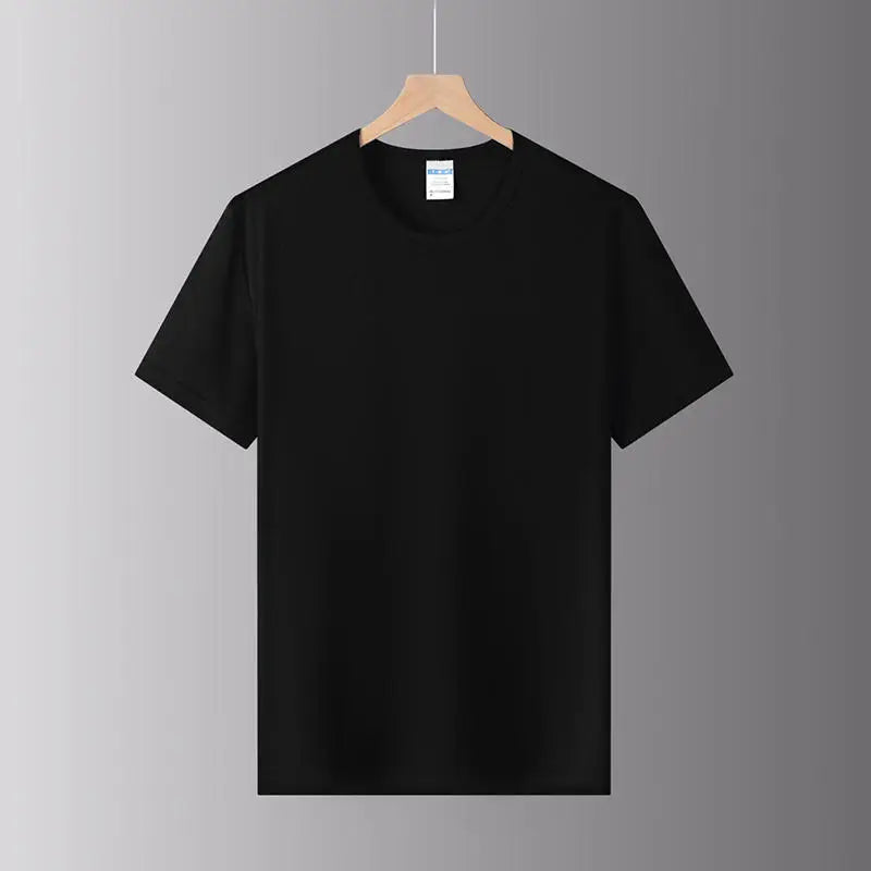 Custom Printed Quick-Drying T-shirts For Men And Women With Logo And Text Short-sleeved T-shirts Original Design Gift Tops 4xl
