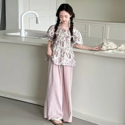 Kids Girls Clothes 10 Years Old Child Girl Summer Teenage Clothing Costumes Children's 7 12 Wear From Fashion Set 9 Teen Sets 11