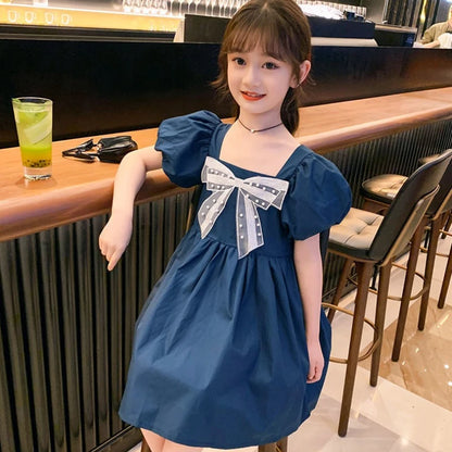 Princess Dress Fashion Holiday 2025 Girls Casual Dresses 10 12 Years Old Girl Summer Clothes Girls' Frock 4 Children From 8 14 6