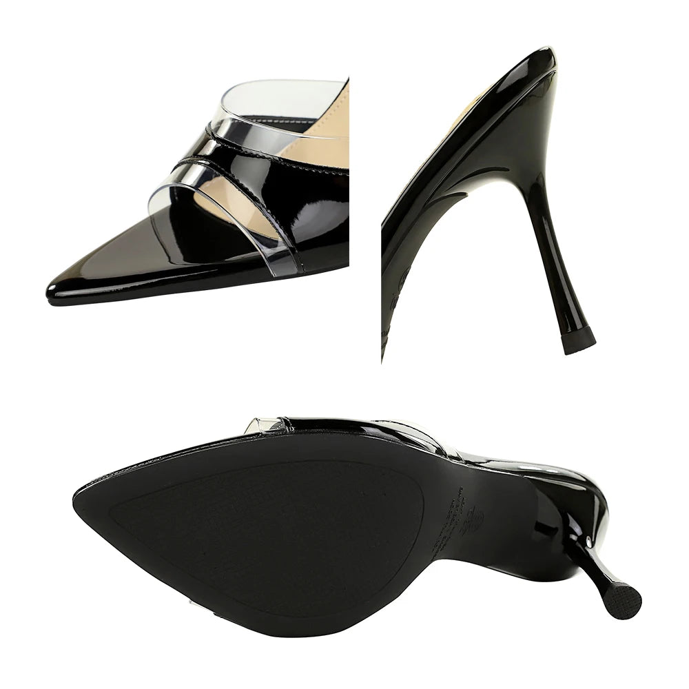 BIGTREE Shoes Women Summer Women's Sandals Shoes Open Toed Slippers High-heeled Sandals Stiletto Heels 9 cm Women Pumps 2026