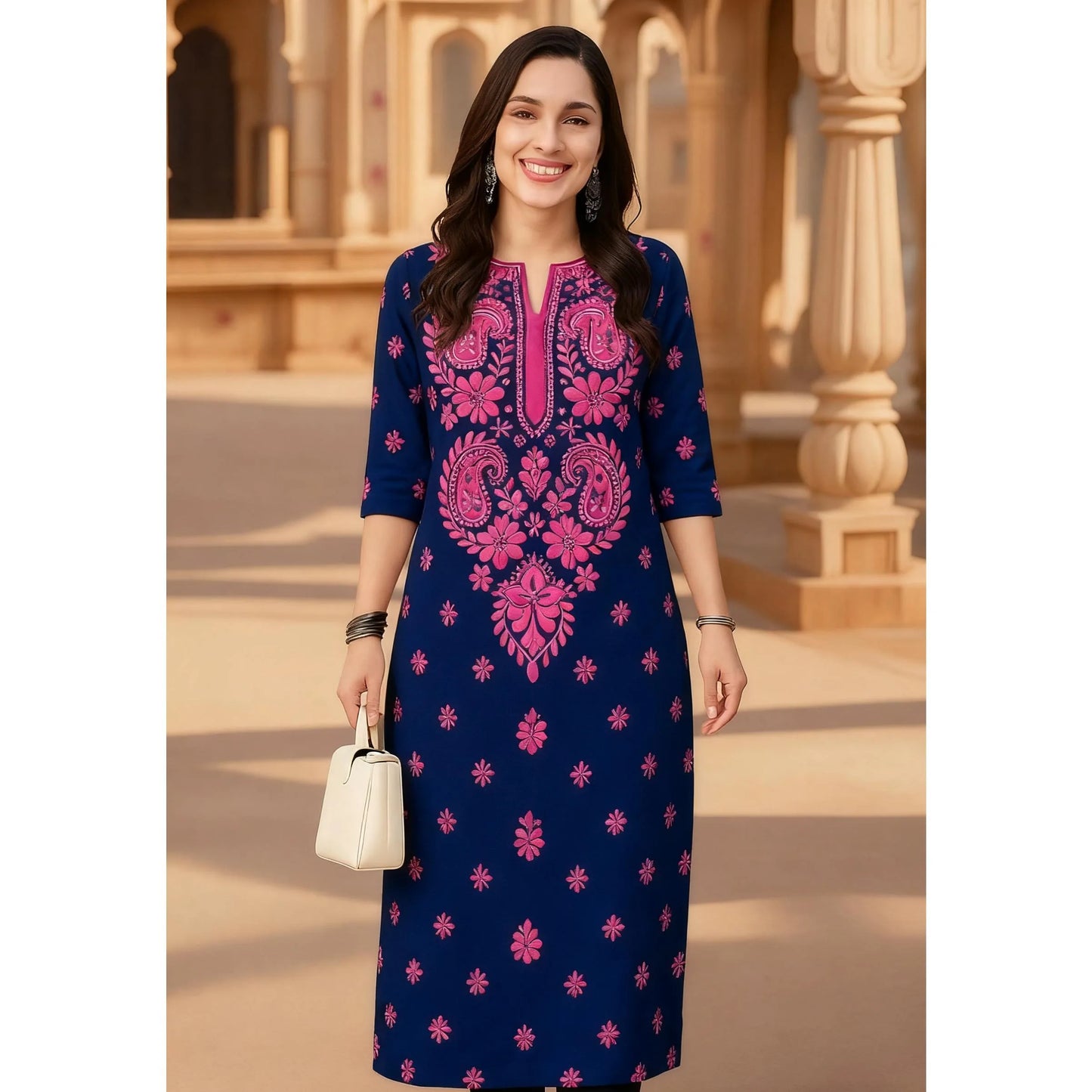 Muslim 2026 Kurt Women's Fashionable And Comfortable Dress With Straight Tube Casual Multiple Designs Islamic Women Clothing