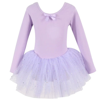 Summer Casual Ballerine Girl Dress Tutu Dance Ballet Children's Clothing Gymnastics Girls Dresses Ballet Leotards Vestidos